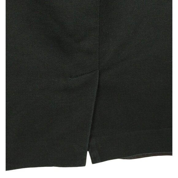 Merona Womens 18 Black Knee-Length Fully Lined Pencil Skirt with Pockets - Picture 10 of 10